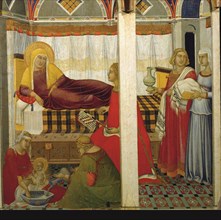 Lorenzetti, Nativité (détail)