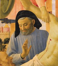 Fra Angelico, La Déposition (détail)