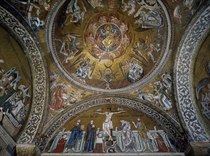 Coupole du baptistère de la basilique Saint-Marc de Venise