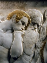 Campini, Figures allégoriques, hommage à Dante Alighieri (détail)