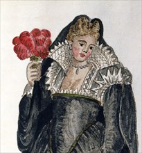 Van Grevenbroeck , Femme avec un éventail