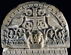 Sarcophage de Théodore, archevêque de Ravenne (détail)