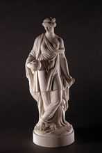 Statue en porcelaine de Nast représentant Uranie