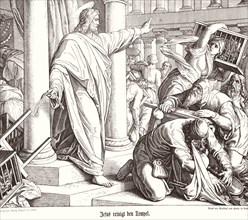 Carolsfeld, Jésus chasse les marchands du Temple