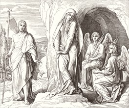 Carolsfeld, Marie-Madeleine rencontre Jésus ressuscité au Saint-Sépulcre