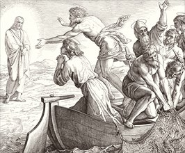 Carolsfeld, Jésus marche sur les eaux