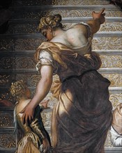 Tintoret, Présentation de Marie au Temple (détail)