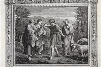 La Genèse, chapitre 29 : Jacob demande à Laban pourquoi il l'a servi sept ans pour épouser Léa à la place de Rebecca