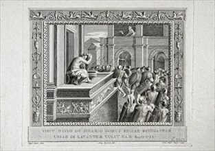 Deuxième Livre de Samuel, chapitre 11 : David voit Bethsabée se laver du balcon de la maison royale