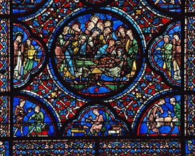 Vitrail de la Glorification de la Vierge (vitrail de Chartres)