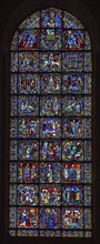 Vitrail de l'enfance et de la vie du Christ (vitrail de Chartres)