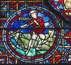 Représentation du mois de juillet (vitrail de Chartres)