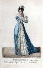 Giuditta Pasta dans le rôle de Desdémone, dans l'opéra "Otello" de  Rossini
