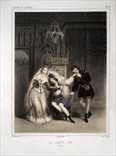 Deuxième acte de l'opéra "Le Comte d'Ory" de Rossini