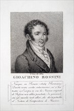 Portrait de Gioachino Rossini