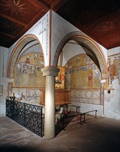 Chapelle des martyrs, Basilique des saints Sisinnius-Martyre-et-Alexandre, à Sanzeno (Italie)