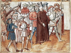 Von Richental, L'arrestation de Jan Hus