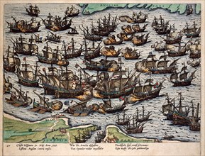 Hogenberg, Defeat of the Spanish Armada