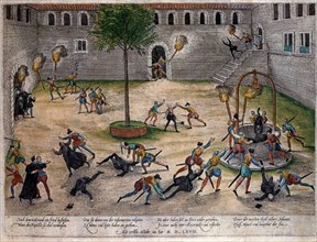 Hogenberg, The Nîmes massacre, 30 September 1567