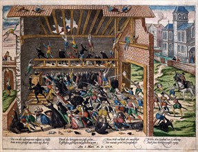Hogenberg, The Wassy massacre, 1 March 1662