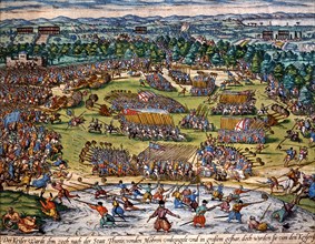 Hogenberg, Charles V's military campaign to conquer Tunis in 1535