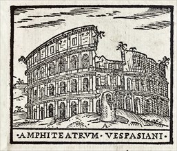 Ampitheatrum Vespasiani : Amphithéâtre de Vespasien à Rome (Colisée)