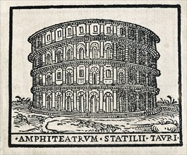 Amphitheatrum Statilii Tauri: Amphitheatre of Statilius Taurus in Rome