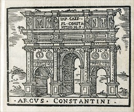 Arcus Constantini : Arc de Constantin à Rome