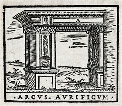 Arcus Aurificum : Arc de Septime Sévère à Rome