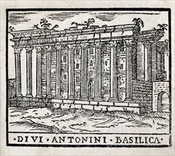 Divi Antonini Basilica : Temple d'Antonin et Faustine à Rome