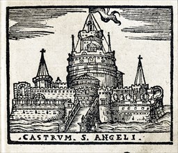 Castrum S. Angeli : Château Saint-Ange à Rome