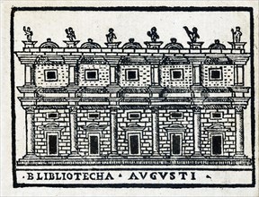 Biblioteca Augusti : Ancienne bibliothèque d'Auguste à Rome