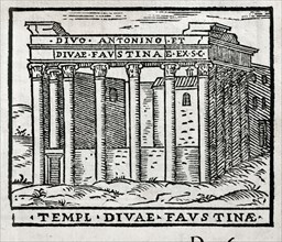 Templ Divae Faustinae : Temple d'Antonin et Faustine à Rome