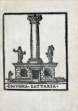 Columna Lattaria : Columna Lactaria à Rome