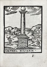 Columna Miliaria : Colonne jalon de Vespasien à Rome