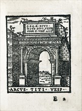 Arcus Titi Vesp. : Arc de Titus à Rome
