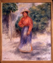 Renoir, Gabrielle au jardin