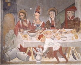 Fresque de la Chapelle Saint-Antoine de Bessans