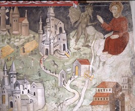 Fresque de la Chapelle Saint-Antoine de Bessans