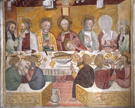 Fresque de la Chapelle Saint-Antoine de Bessans
