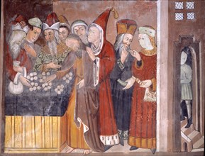 Fresque de la Chapelle Saint-Antoine de Bessans