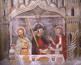 Fresque de la Chapelle Saint-Antoine de Bessans