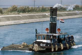 Crossing the Suez Canal, 1958
