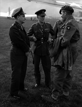 Le général britannique Urquhart de retour en Angleterre (29 septembre 1944)