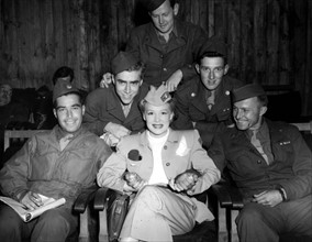 Betty Hutton in France (1945)