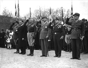 Cérémonie à Metz (France) 26 novembre 1945
