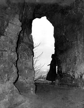 Cachette hollandaise souterraine, découverte près de Valkenberg.
(Automne 1944)