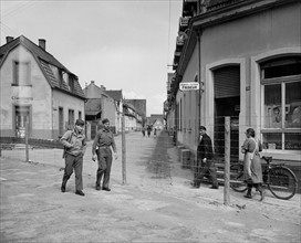 German town of Sickenheim becomes " Conad City" May 15, 1945.