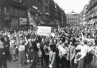 Victory Day in Paris (May 8, 1945)