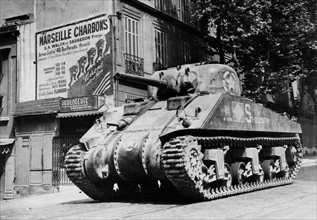 Les troupes françaises libèrent Marseille. (29 août 1944)